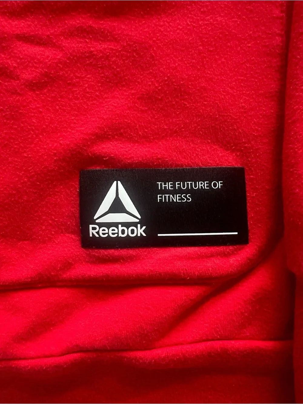 Reebok Boys Large 10/12 Red Quarter Zip Performance Hoodie